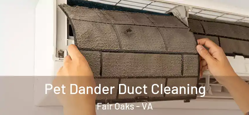 Pet Dander Duct Cleaning Fair Oaks - VA