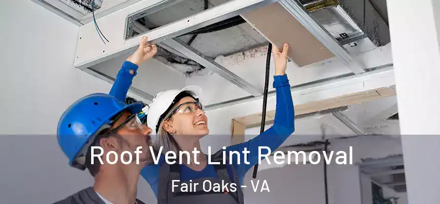 Roof Vent Lint Removal Fair Oaks - VA